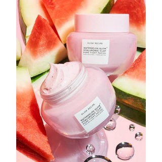 พร้อมส่ง Watermelon Glow Hyaluronic Clay Pore-Tight Facial