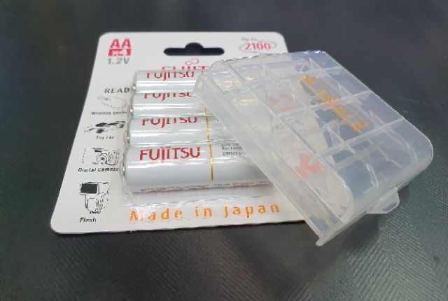 ฟูจิสึถ่านชาร์จFUJITSU/2A-2000mahแผงมี4ก้อน