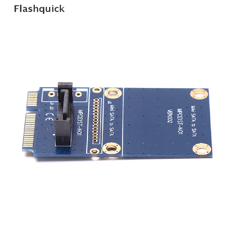 [Flashquick] MSATA Mini PCI-e Express SATA SSD Slot To 7 Pin SATA HDD Convert Card Adapter Hot Sale #2