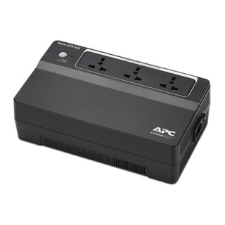 เครื่องสำรองไฟ APC Back-UPS 625VA, 230V, AVR, Floor, Universal Sockets รับประกันศูนย์2ปี