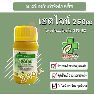 เฮดไลน์ 250cc กำจัดเชื้อราในพืช แอนแทรคโนส ใบจุด ใบไหม้