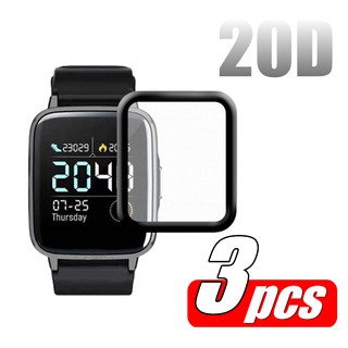 20d ขอบโค้ง นิ่ม ฟิล์มป้องกัน สําหรับ Haylou LS02 Smart Watch 2 ป้องกันหน้าจอ ไม่ใช่กระจก