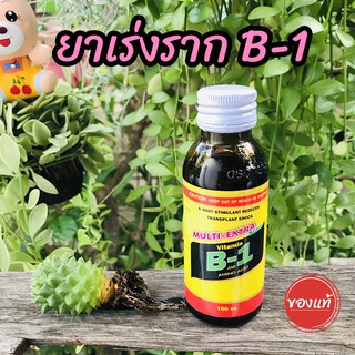 🔥ถูกทีสุด🔥 B1 เร่งราก 🍃 น้ำยาเร่งราก บีวัน ยาเร่งราก B-1 Multi extra start แตกรากได้ดี 100 cc สำหรับพืชทุกชนิด