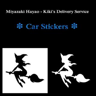 ❉ Kikis Delivery Service ยานยนต์ ป้ายสติกเกอร์ ❉ 1Pc Miyazaki Hayao Cartoon Fashion Car Doodle สติ๊กเกอร์