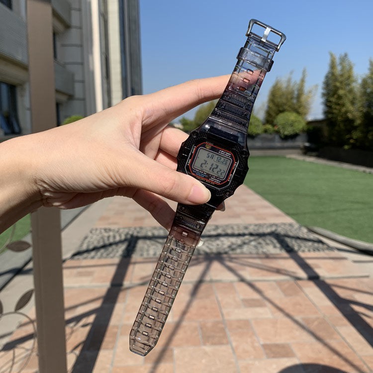 G - Shock Casio อะไหล่สายนาฬิกาข้อมือเรซิ่น Dw5600 5610 5030 5025
