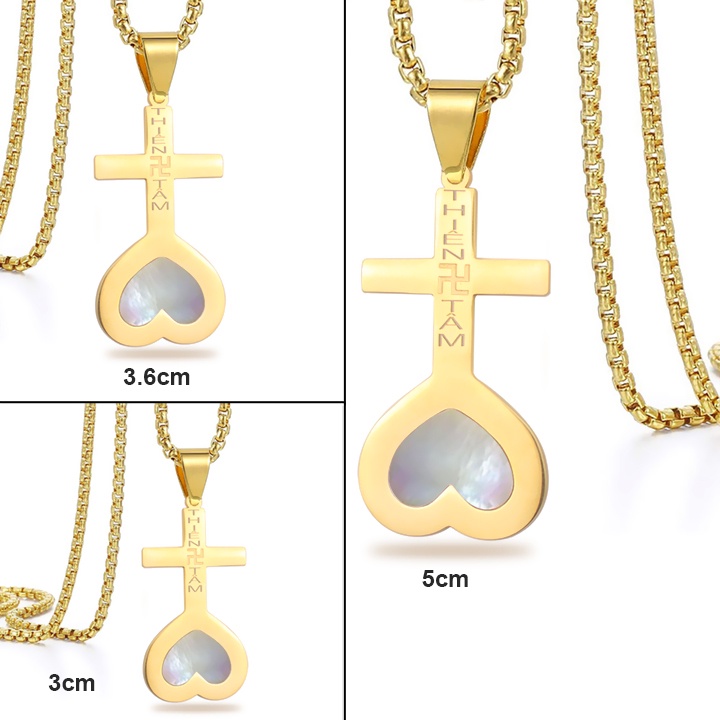 สร้อยคอ Thien Tam ไข่มุกแม่นําโชค (สีเหลือง) MDC178V