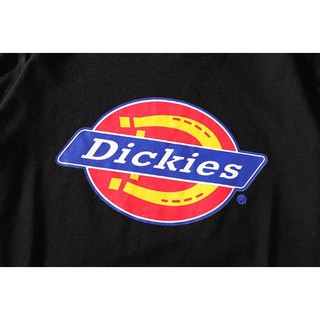 ♨✤แบรนด์ Dickies Tide ฤดูร้อนแขนสั้นเสื้อลูกทีมทอผ้าฝ้ายด้านบน