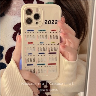 2022 Calendar เคสไอโฟน-เคส iPhone 13 13pro 13prmซิลิโคนนุ่ม-เคสใสสแควร์ขอบแองเจิลเลนส์กล้องป้องกันตาการ์ตูนน่ารักสำหรับ iphone 11 iphone 12 pro max iphone 7 plus iphone 8 plus phone xr xs max X Xr 11 Max 8plus iphone Pro mini7SE-SE2020 7plus MAX XS 12