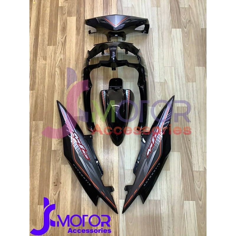 5ชิ้น ชุดสี MIO MX ไฟหน้าคู่​ รุ่น​ปี 2010 แฟริ่ง​ใหม่​ พลาสติก​ABS เกรดA+ PLUS คุณภาพสูง " เทียบ​แท