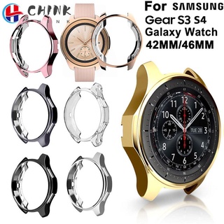 CHINK Soft TPU Watch Protect Case Cover Film For Samsung Gear S3 Galaxy Watch 46mm 42mm