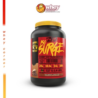 Mutant Iso Surge Whey Isolate 1.6lb เวย์โปรตีนไอโซเลท ไฮโดรไลท์เวย์โปรตีน