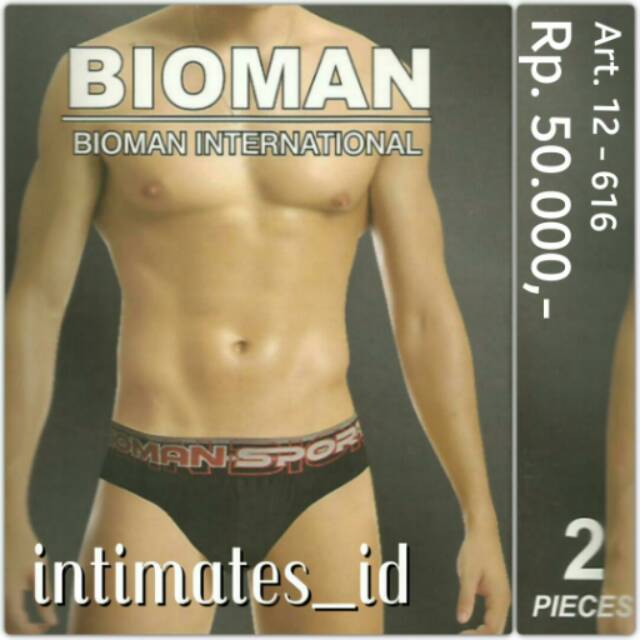BIOMAN MENS UNDERWEAR art 616