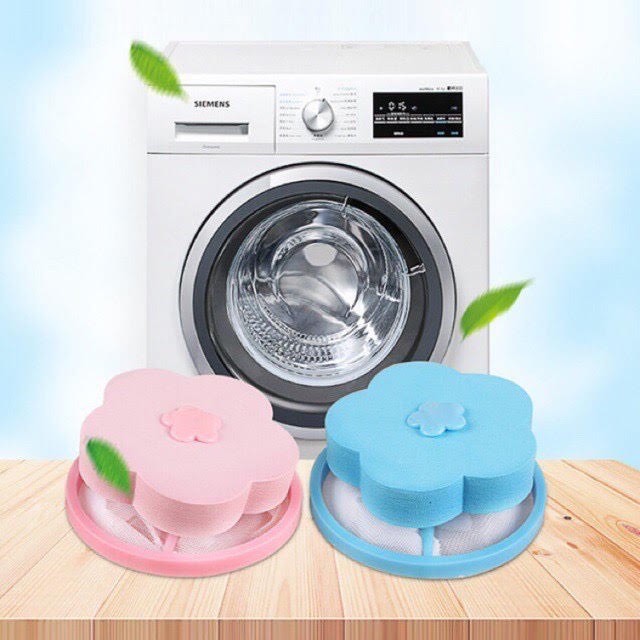 🌺 ตาข่ายกรองเศษผ้า ที่กรองเศษผง ลายดอกไม้ กรองสิ่งสกปรกในเครื่องซักผ้า 🌺🌺ส่งทุกวัน จ-ส😊 #H9100 40071 olbighome