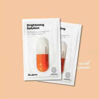 🍀 DR.JART : แท้ฉลากไทย brightening solution dermask micro jet mask มาสก์