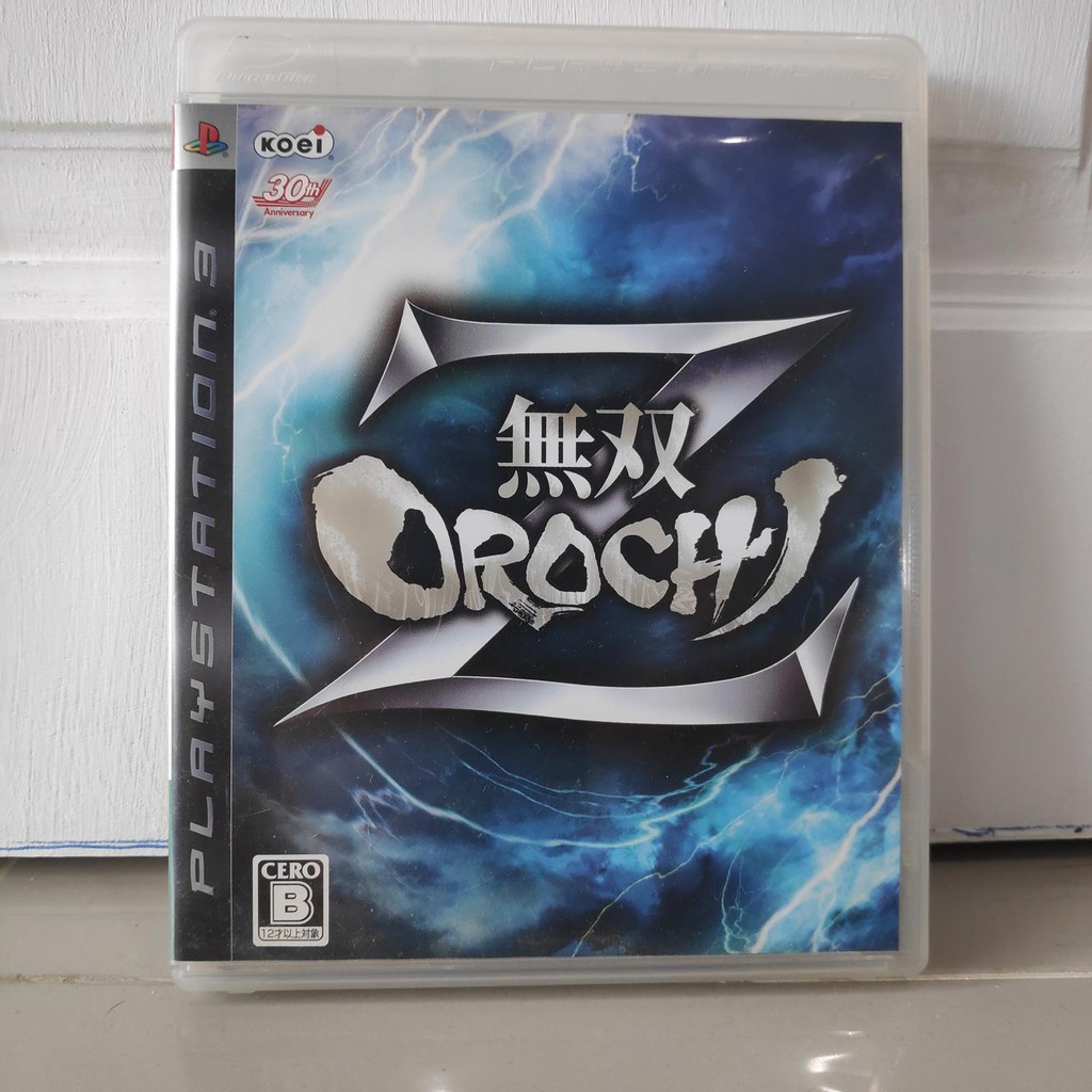 Orochi PS3 แผ่นเกม ภาษาญี่ปุ่น Playstation 3 มือ 2 แผ่นสภาพดี play station ps 3 ps4