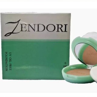 Zendori UV Oil-Free Foundation SPF12 แป้งพับเนียน