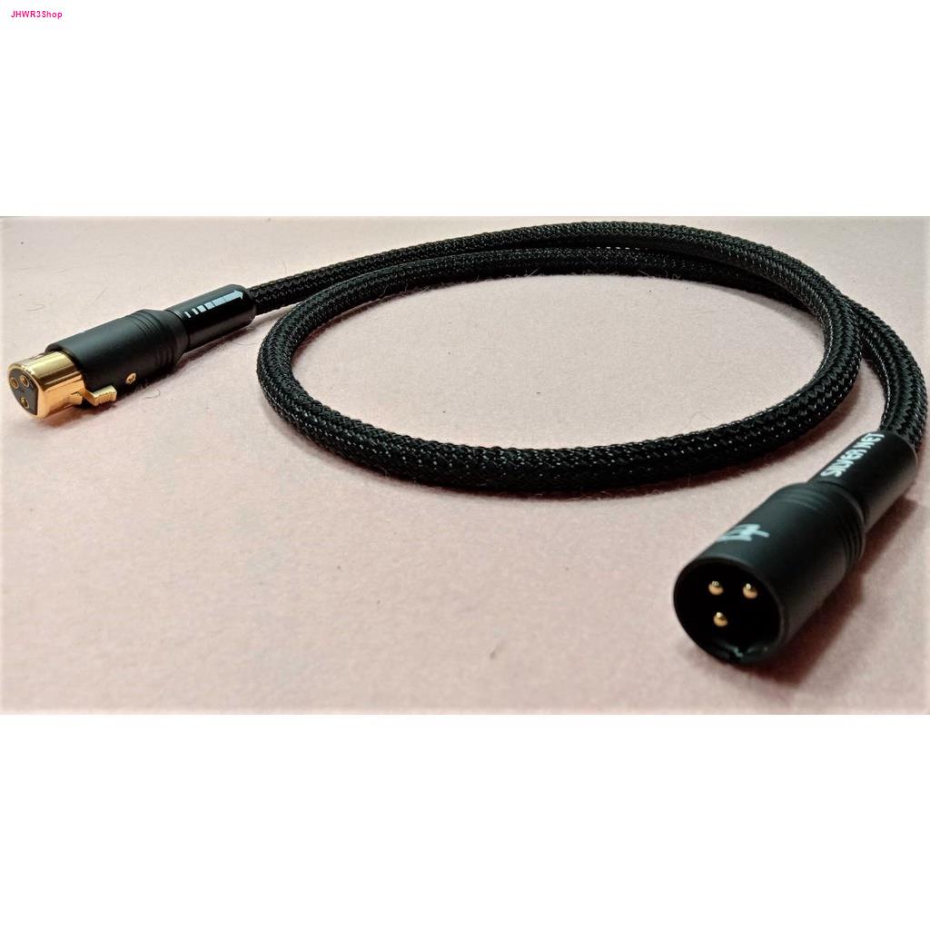ของแท้ชัวร์ สายBalance XLR Taiwan MPS E-310 5N OFC หัว audio grade corizon หรือ palic