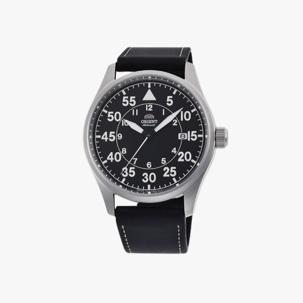 Orient นาฬิกาข้อมือผู้ชาย Mechanical Sports Watch Leather Strap รุ่น RA-AC0H03B