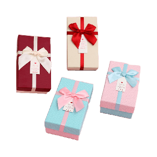 (🇹🇭พร้อมส่ง)กล่องของขวัญ ผูกโบว์ กล่องของขวัญสำเร็จรูปกล่องเปล่า กล่องแข็ง กล่องใส่ของขวัญ วันเกิด/วันครบรอบ/แต่งงาน