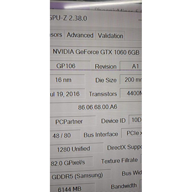 GTX 1060 6GB มือ1 ประกัน1ปี แรงกว่า gtx 1650 super พอๆกับ 1660 คุ้มกว่า rtx 3060 มาก gtx1060