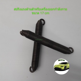 สปริงแรงต้านเครื่องออกกำลังกายขนาด 17cm 1คู่