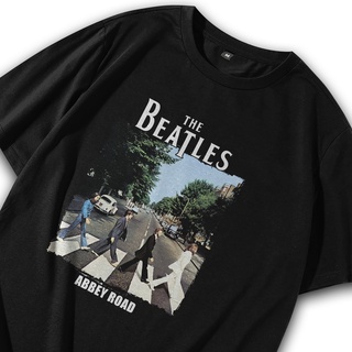 เสื้อยืดโอเวอร์ไซส์เสื้อยืดวง The Beatles / เสื้อยืด The Beatles / เสื้อยืด The Beatles / เสื้อยืด The Beatles / เสื้อยื