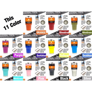 Ozark Ttail Tumbler 30oz แก้วเก็บความเย็นยาวนาน 18-24 ชม. ราคา 250 บาท มีเก็บเงินปลา