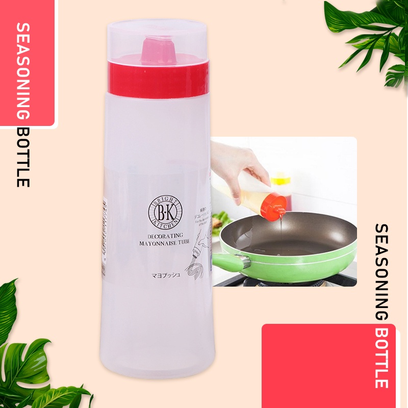 (ofax) ขวดใส่ซอส ชนิดเรซิ้น แบบ 4 ช่อง 300 มล.