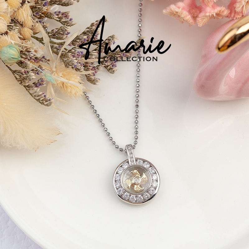 พร้อมส่ง!! สร้อยคอกังหันวัดแชกงหมิว  จี้กังหันแชกงหมิว เครื่องประดับมงคล สร้อยคอ ชุบทอง 24K ใส่อาบนำ