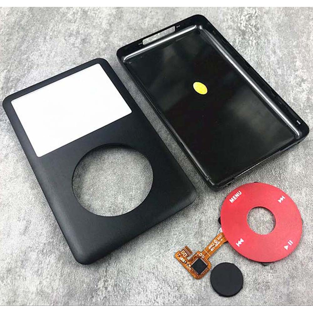 ฝาครอบปุ่มกดโลหะ U2 สีดํา สําหรับ iPod 6th 7th gen 80gb 120gb 160gb
