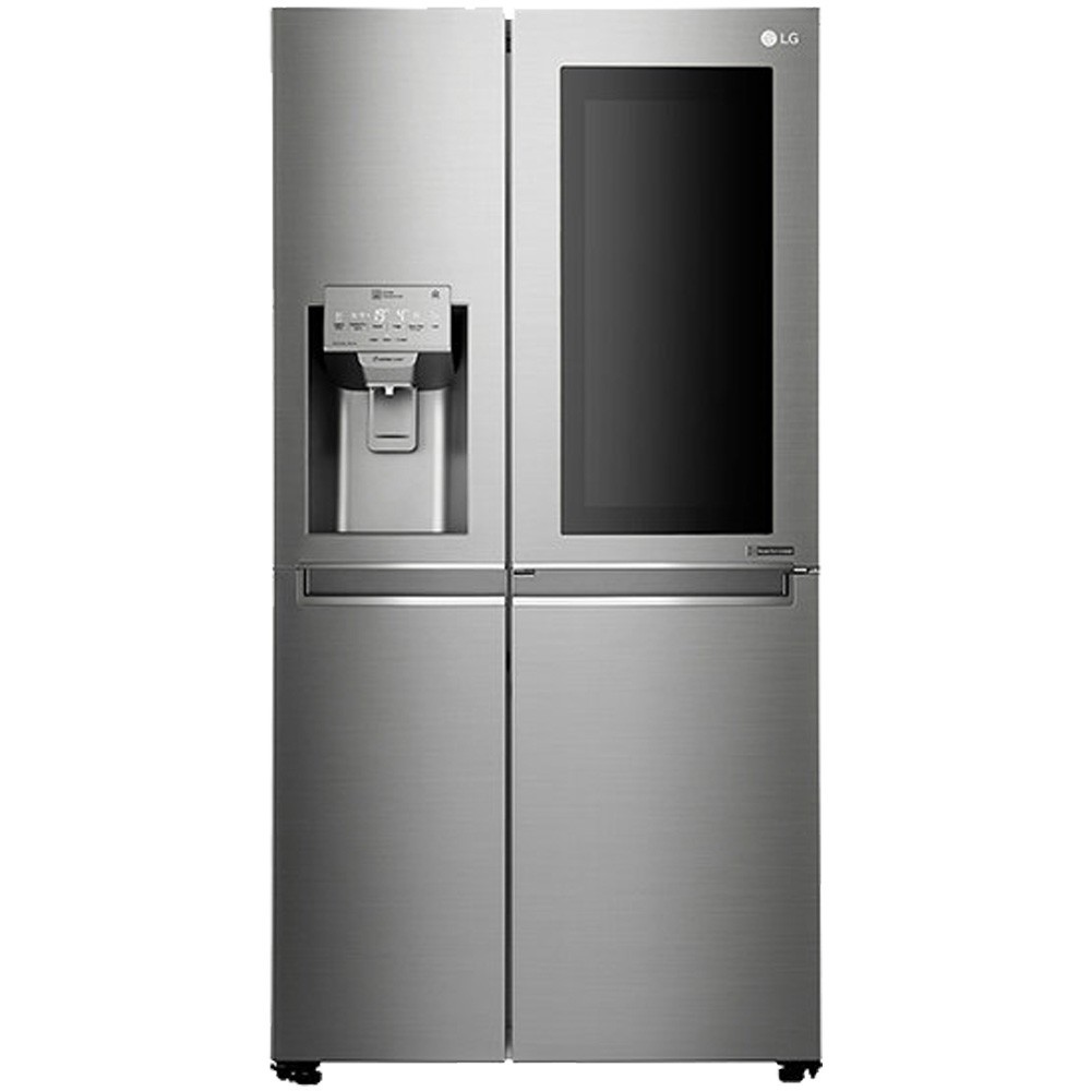 ตู้เย็น SIDE BY SIDE LG InstaView GC-X247CSAV.ANSPLMT 21.7 คิว