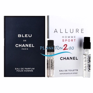 Chanel Bleu Eau de Parfum 1.5ml , Chanel Allure Homme Sport Eau De Toilette