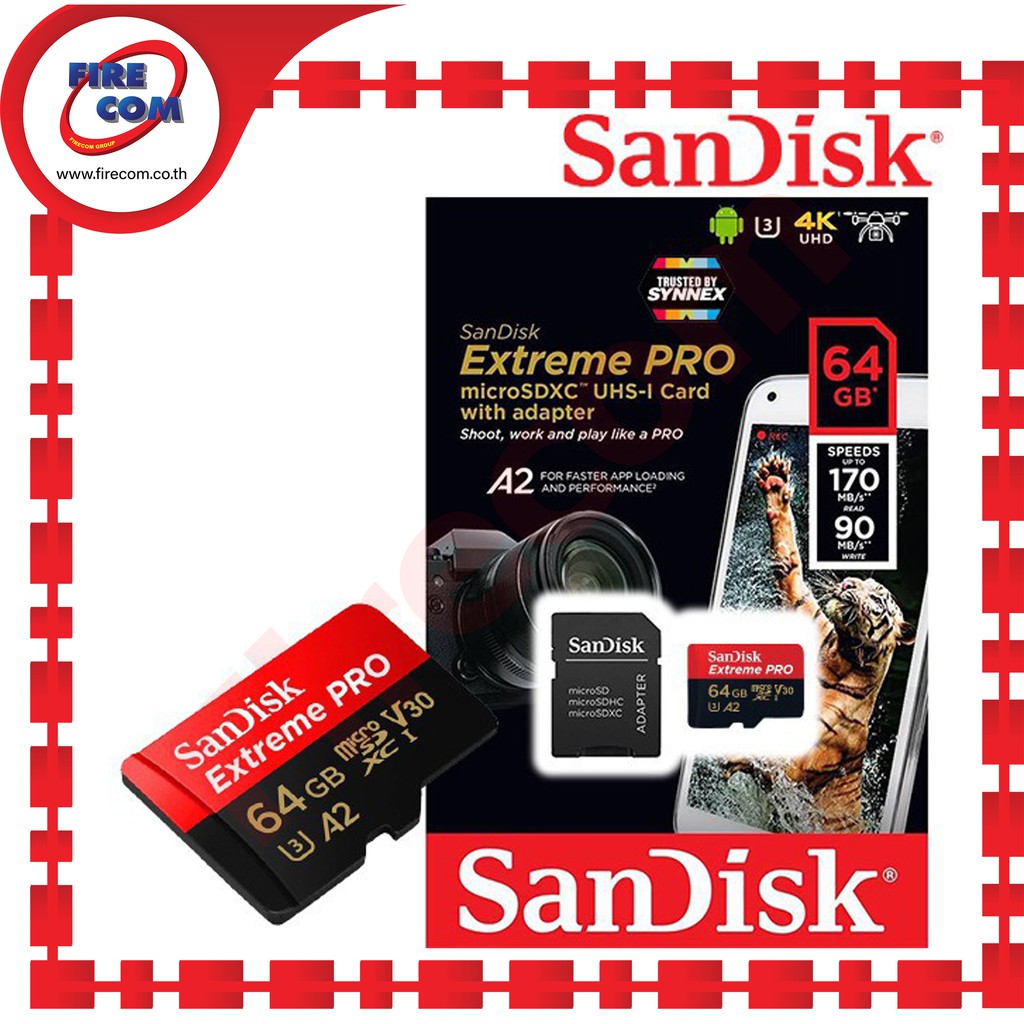 SanDisk Extreme A2 U3 V30 170 MB/s MicroSD 64GB Micro SD - Foto 5
