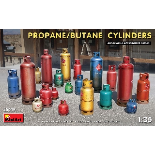 โมเดลประกอบ MiniArt 1/35 MI35619 PROPANE/BUTANE CYLINDERS