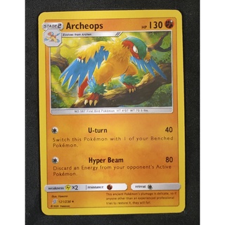 Archeops Stage 2 121/236 อาร์เคออส Pokemon Card (Normal) ภาษาอังกฤษ