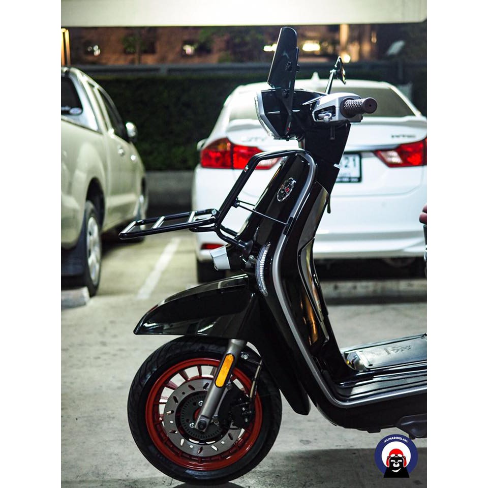 ตะแกรงหน้า Lambretta V200,V125 แบบไม่เจาะตัวรถ - รูปที่ 3