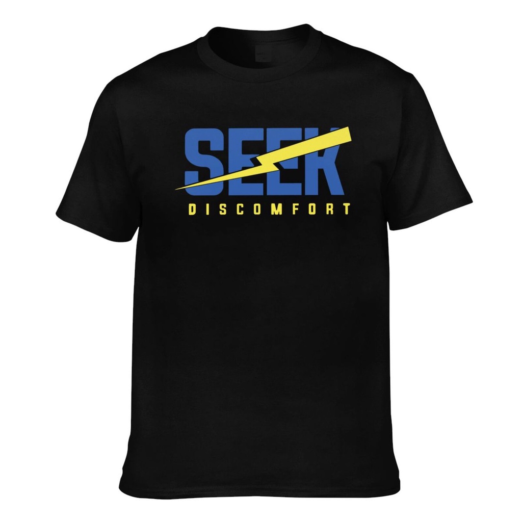 Seek Discomfort Season 7 Blue Yes Theory Yes Theory Seek Youtube Season เสื้อยืดผ้าฝ้ายผู้ชาย