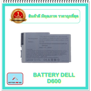 BATTERY DELL D600 สำหรับ Latitude D500, D505, D510, D520, D600, D610 / Inspiron 500m / แบตเตอรี่โน๊ตบุ๊คเดล - พร้อมส่ง