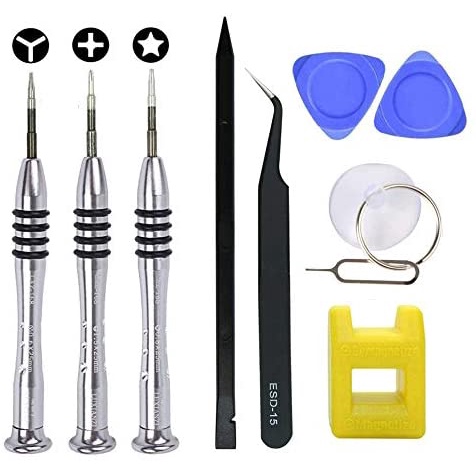ชุดเครื่องมือซ่อมไขควง iPhone,1.5 มม.PH000 Phillips,0.8 มม.P2 Pentalobe,Y0.6Tri-PointY000 Tri-Wing S
