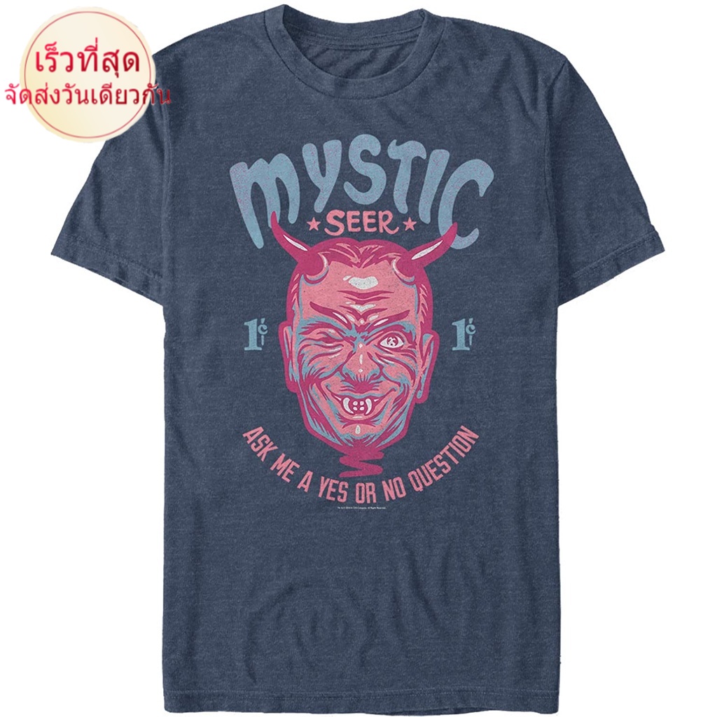 100%cotton เสื้อยืดผู้ชายแฟชั่น Fifth Sun Men's The Twilight Zone Mystic Seer Episode T-Shirt men เสื้อ ยืด ผู้ชาย คอกลม