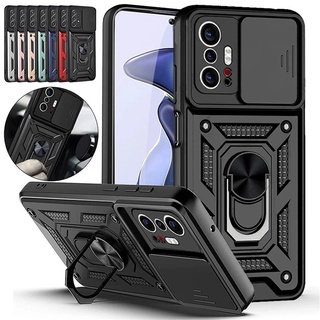 Slide Camera Lens Case Xiaomi Redmi Note 10 Pro Max 10S 9 9S 8 2021 4G 5G Military Grade Bumpers Armor Cover