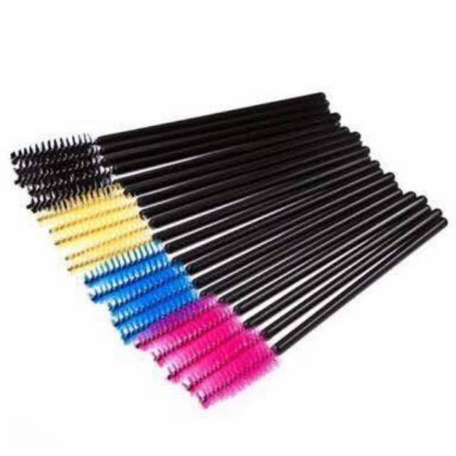 MATA WAND MASCARA / EYELASH SPOOLIE - LIP BRUSH - LIP WAND