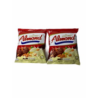 UNITED ALMOND Almond Coated Chocolate &amp; White  Chocolate 275g 1SETCOMBO/จำนวน 2 แพค/บรรจุ 275g ราคาพิเศษพร้อมส่ง!!