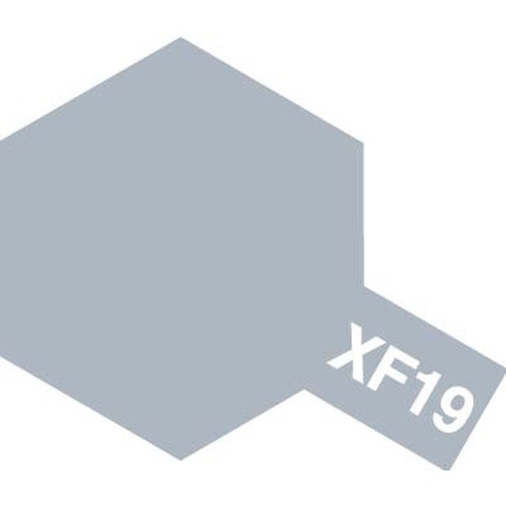 TAMIYA 80319 Enamel Paint XF-19 Sky Grey (Flat,10ml) สีอีนาเมลทามิย่าแท้