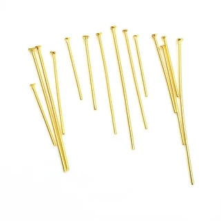 เข็มสเตนเลส 304 ทรงตัว T 9 เข็ม อุปกรณ์เสริม สําหรับทําเครื่องประดับ DIY 100 ชิ้น ต่อแพ็ค