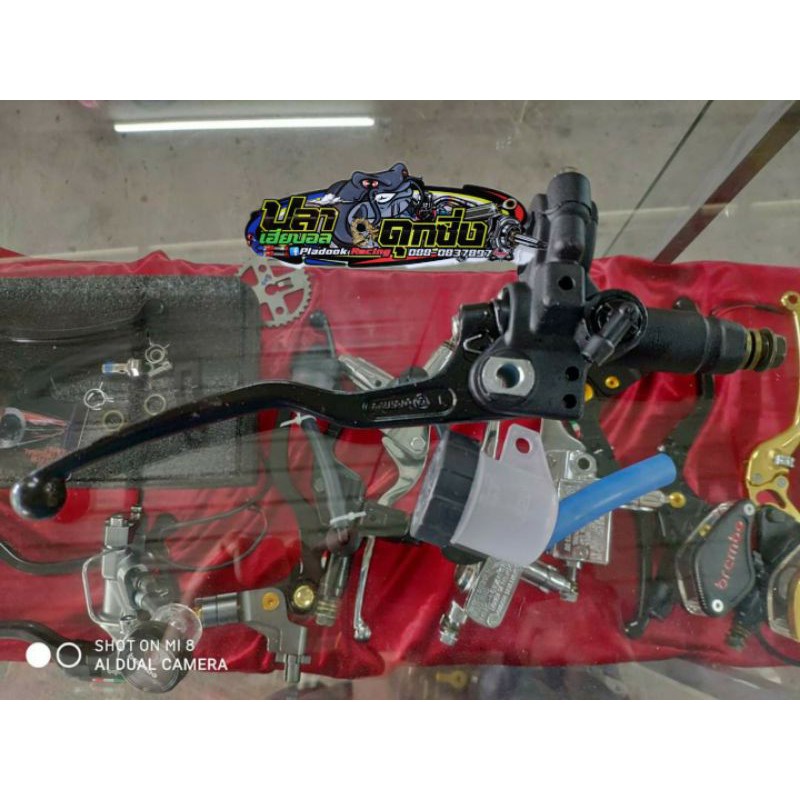 ปั๊มบนฐานดำ ปั๊มลอย ปั๊มเบรคบน มอเตอร์ไซค์ Motorcycle