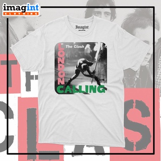 เสื้อยืด The CLASH BAND - LONDON CALLINGสามารถปรับแต่งได้