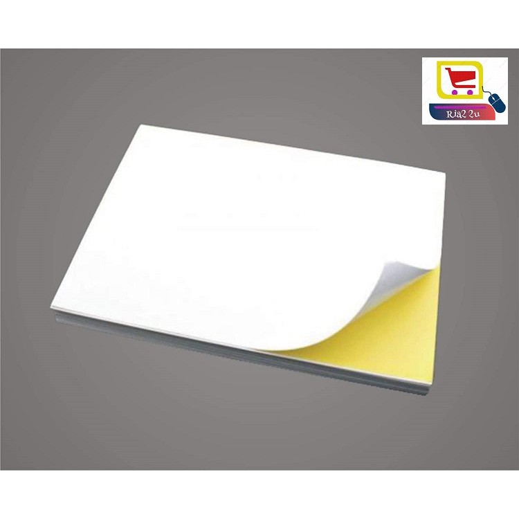 Inkjet / Laser Printing A4 PAPER Matte Sticker Paper (10s/pack)