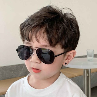 แว่นเด็ก สำหรับเด็ก 1-5 ปี แว่นกันแดดเด็ก แว่นตาเด็ก แว่นแฟชั่นเด็ก ทรง Aviator หน้ากว้างแว่น 12cm เกาหลีมาก