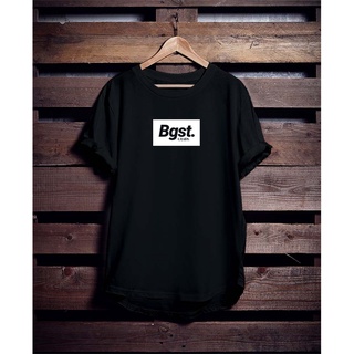 เสื้อยืดผ้าฝ้าย เสื้อยืด พิมพ์ลาย Bgst Distro Words สําหรับผู้ชาย และผู้หญิง